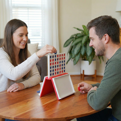 FOUR ROW - 4 Gewinnt Buch Brettspiel