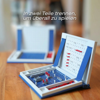 SEA BATTLE - Schiffe versenken Buch Brettspiel