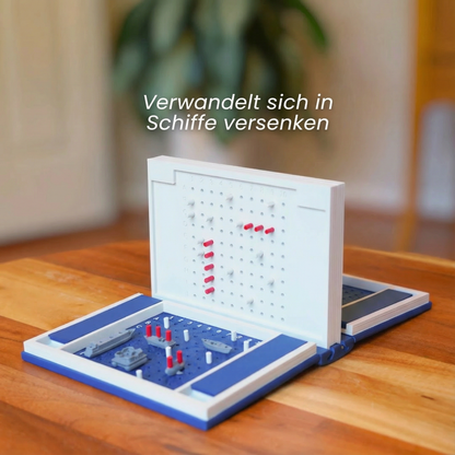 SEA BATTLE - Schiffe versenken Buch Brettspiel