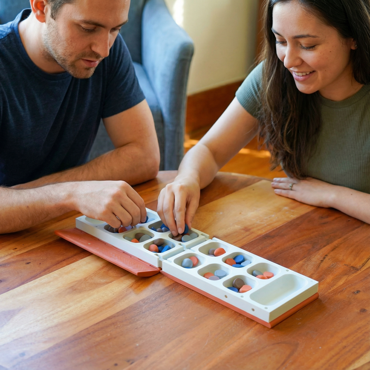 MANCALA- Mancala Buch Brettspiel
