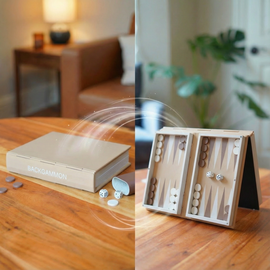 BACKGAMMON- Backgammon Buch Brettspiel