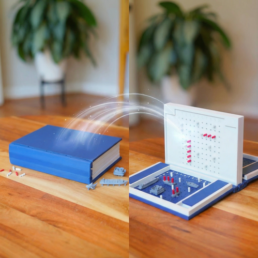 SEA BATTLE - Schiffe versenken Buch Brettspiel