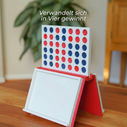 FOUR ROW - 4 Gewinnt Buch Brettspiel